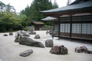 картинка японский сад камней